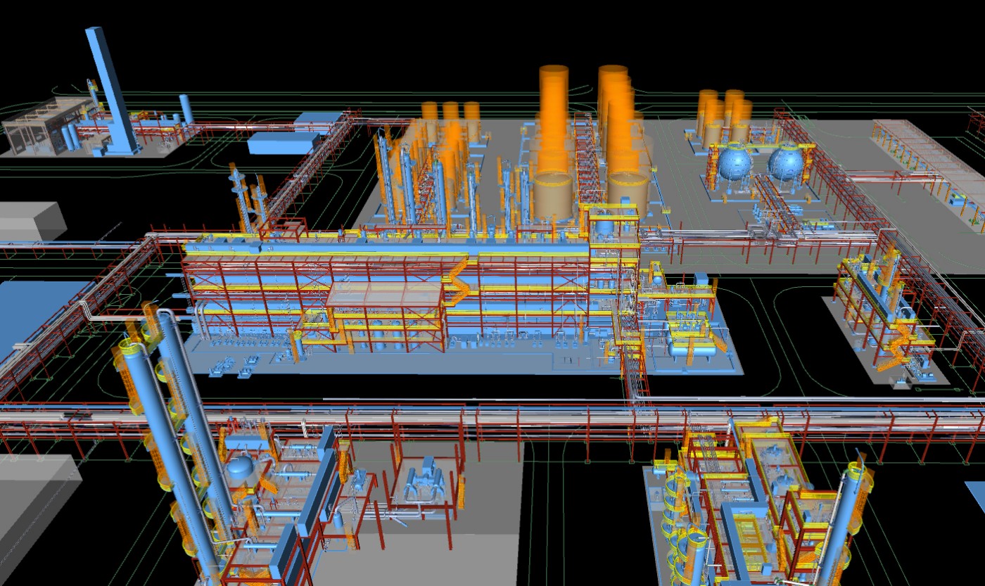 盘锦三力年产10万吨新材料生产项目60%模型审查顺利举行